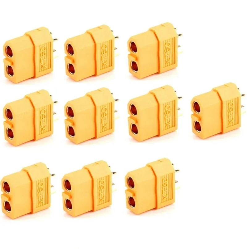 XT60 Bullet Connectors Male Fe - Drone Battery Connector 评论和价格